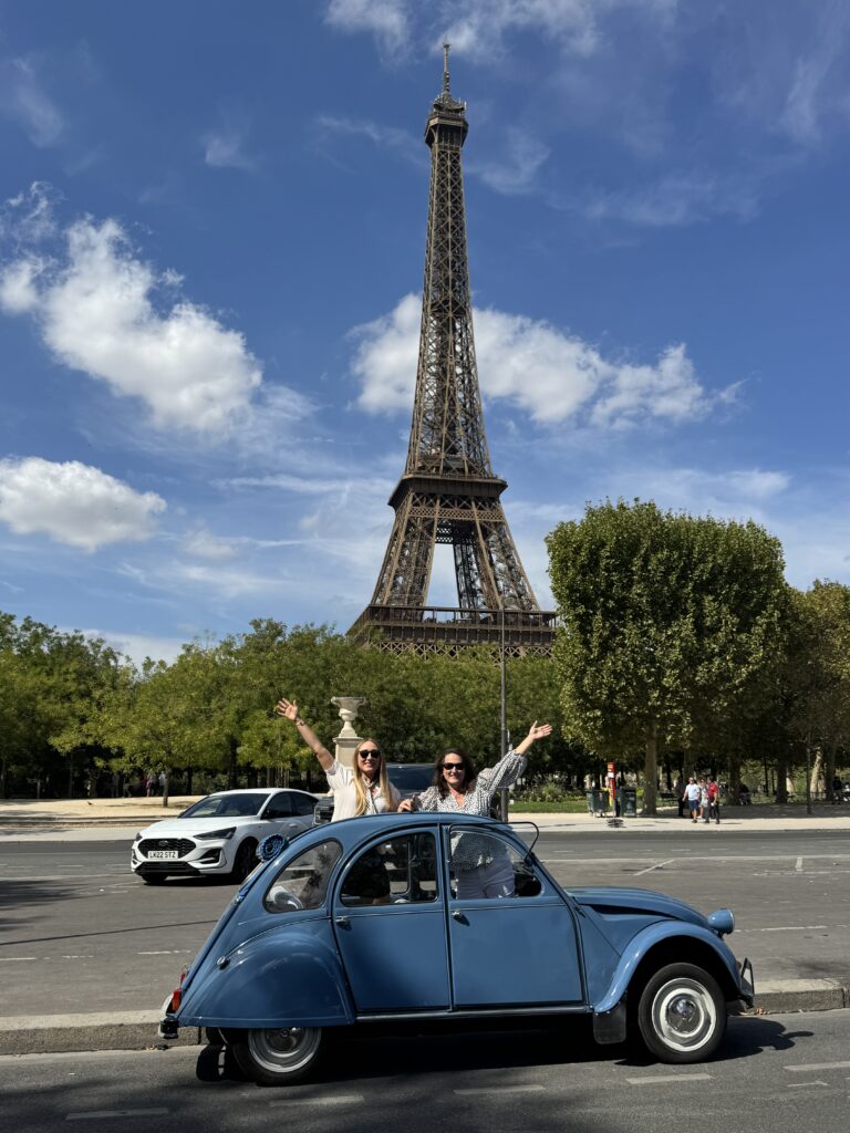 2CV Tour Paris- Eiffel Tower